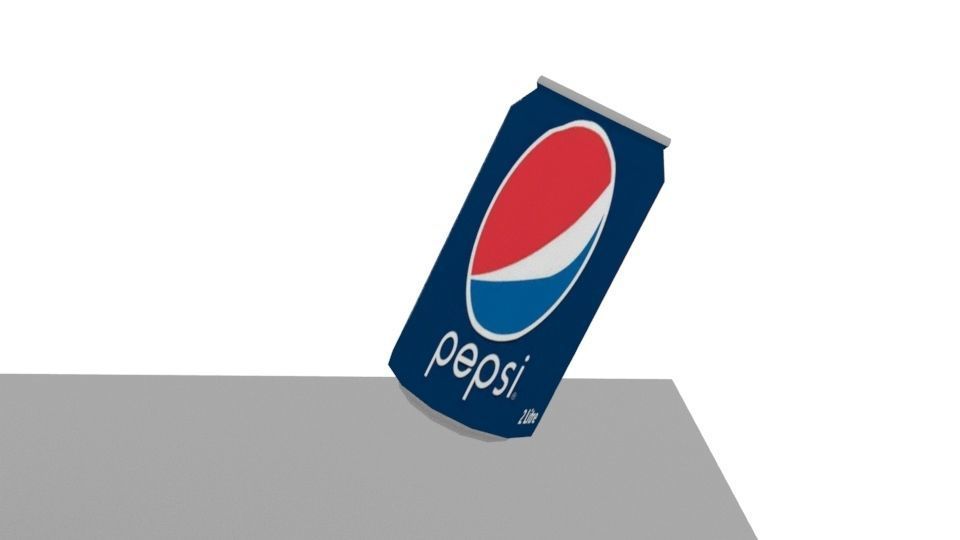 sodas pepsi cans stacked Low-poly 3D model_12