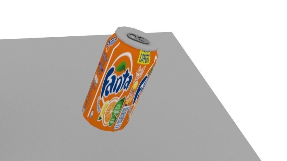 sodas pepsi cans stacked Low-poly 3D model_10