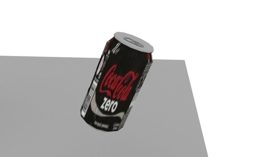 sodas pepsi cans stacked Low-poly 3D model_7