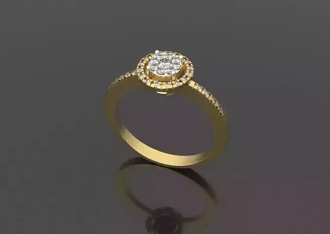 Luxury wedding ring
