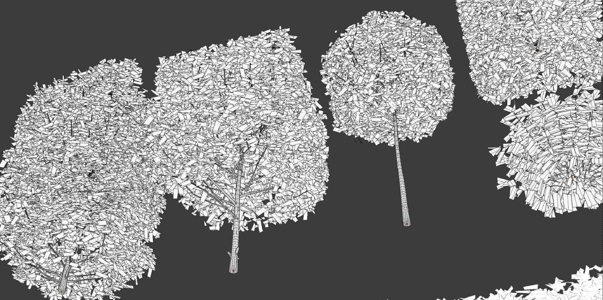 Hedges and Shrubs Pack 3D model_12