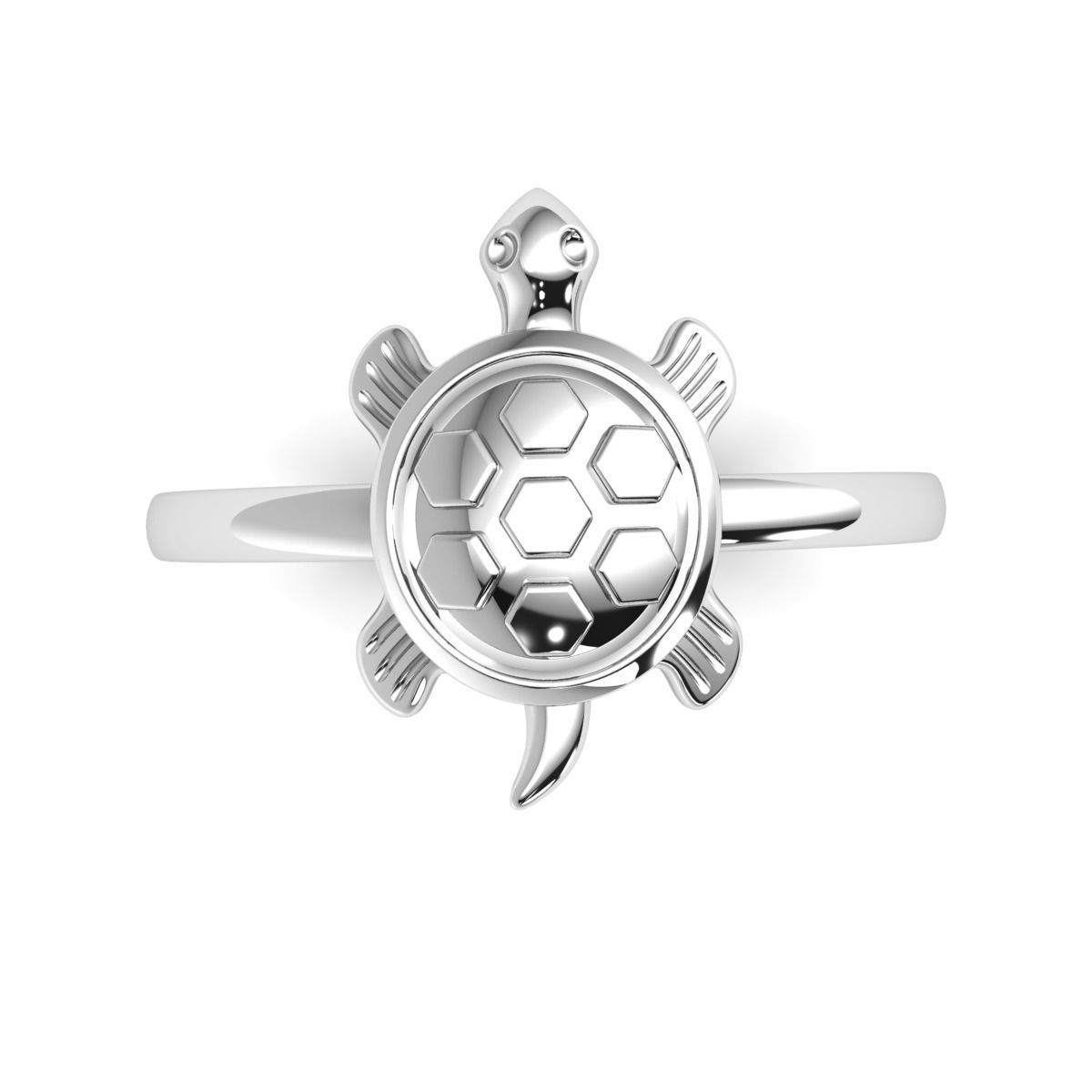 Turtal Ring  Free 3D print model_2