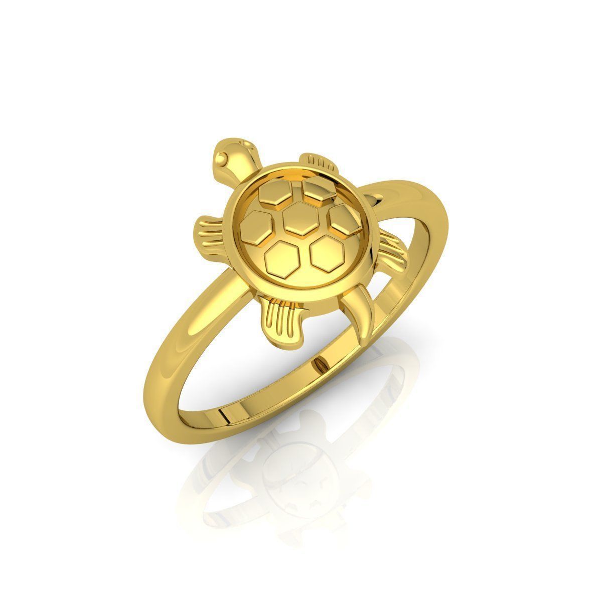 Turtal Ring  Free 3D print model_10
