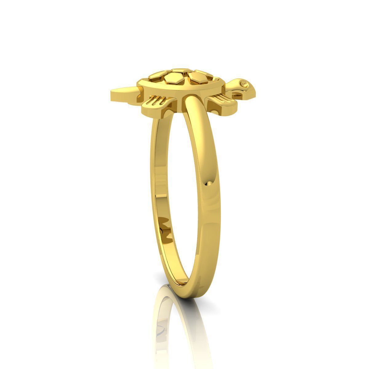 Turtal Ring  Free 3D print model_11