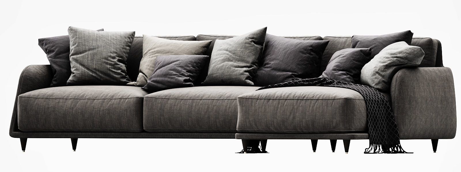 Ditre Italia Elliot Chaise Lounge 3D model_7