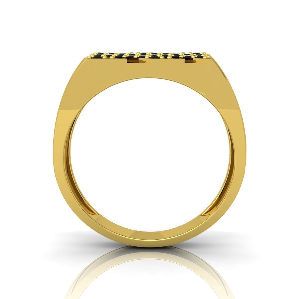 Mens Ring  3D print model_8