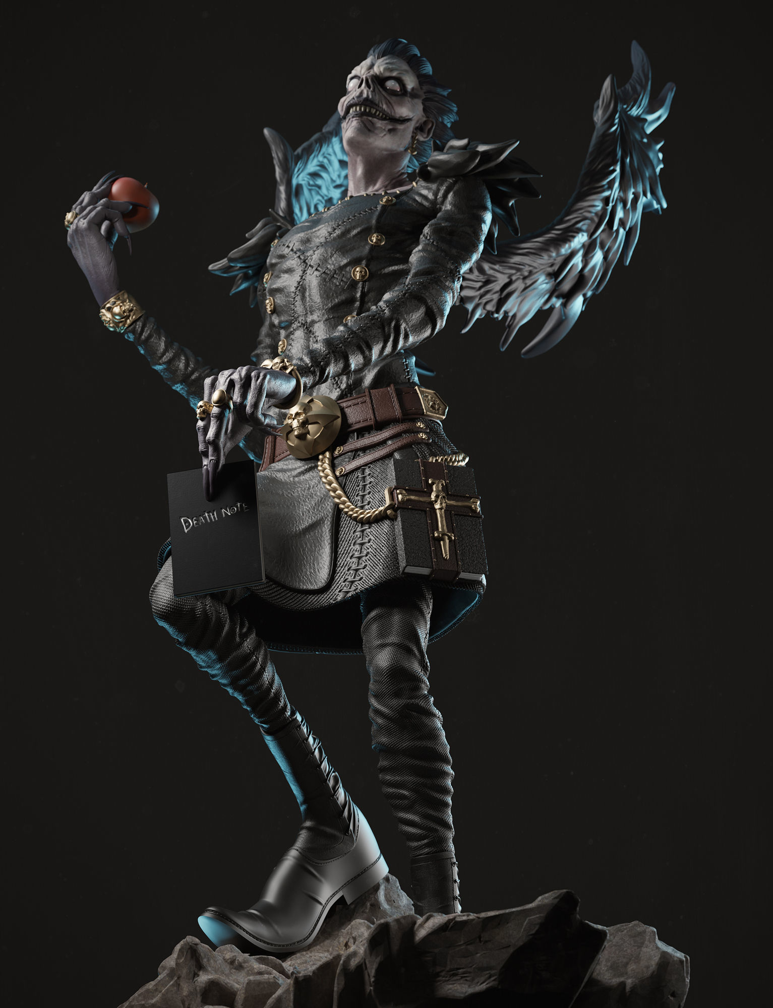 Ryuk Death Note 3D print model_3