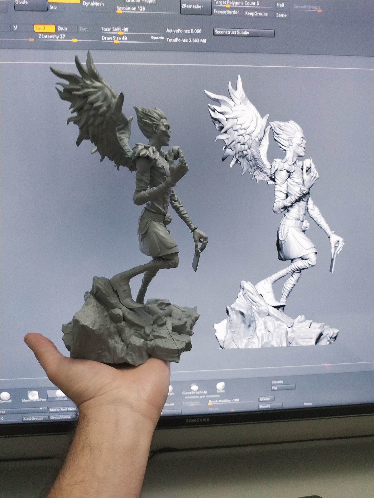 Ryuk Death Note 3D print model_22