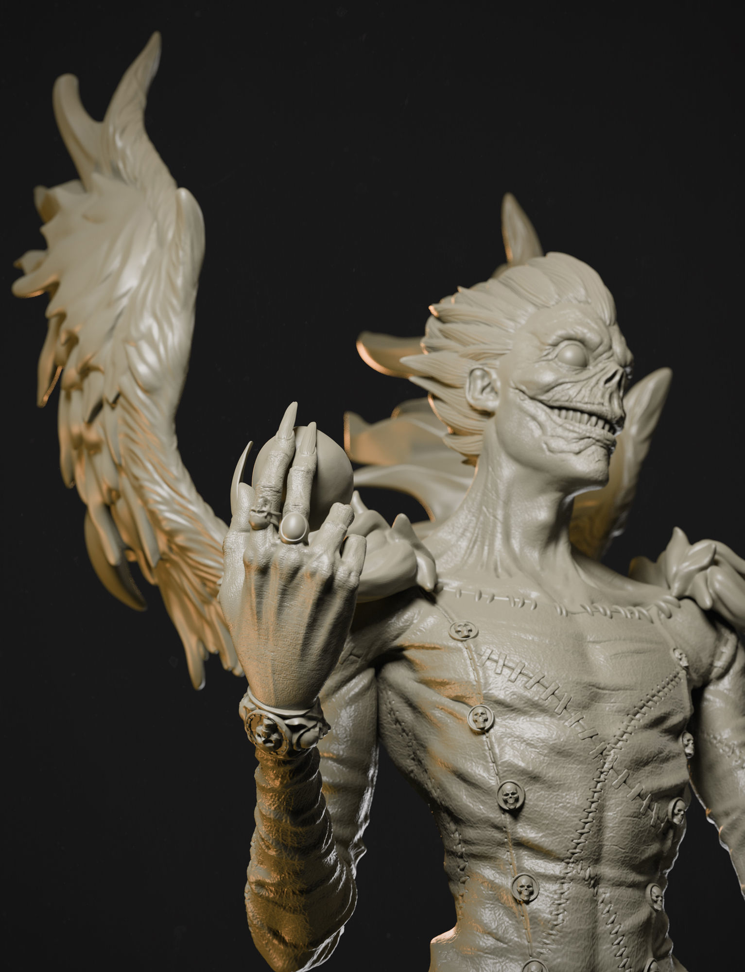 Ryuk Death Note 3D print model_10