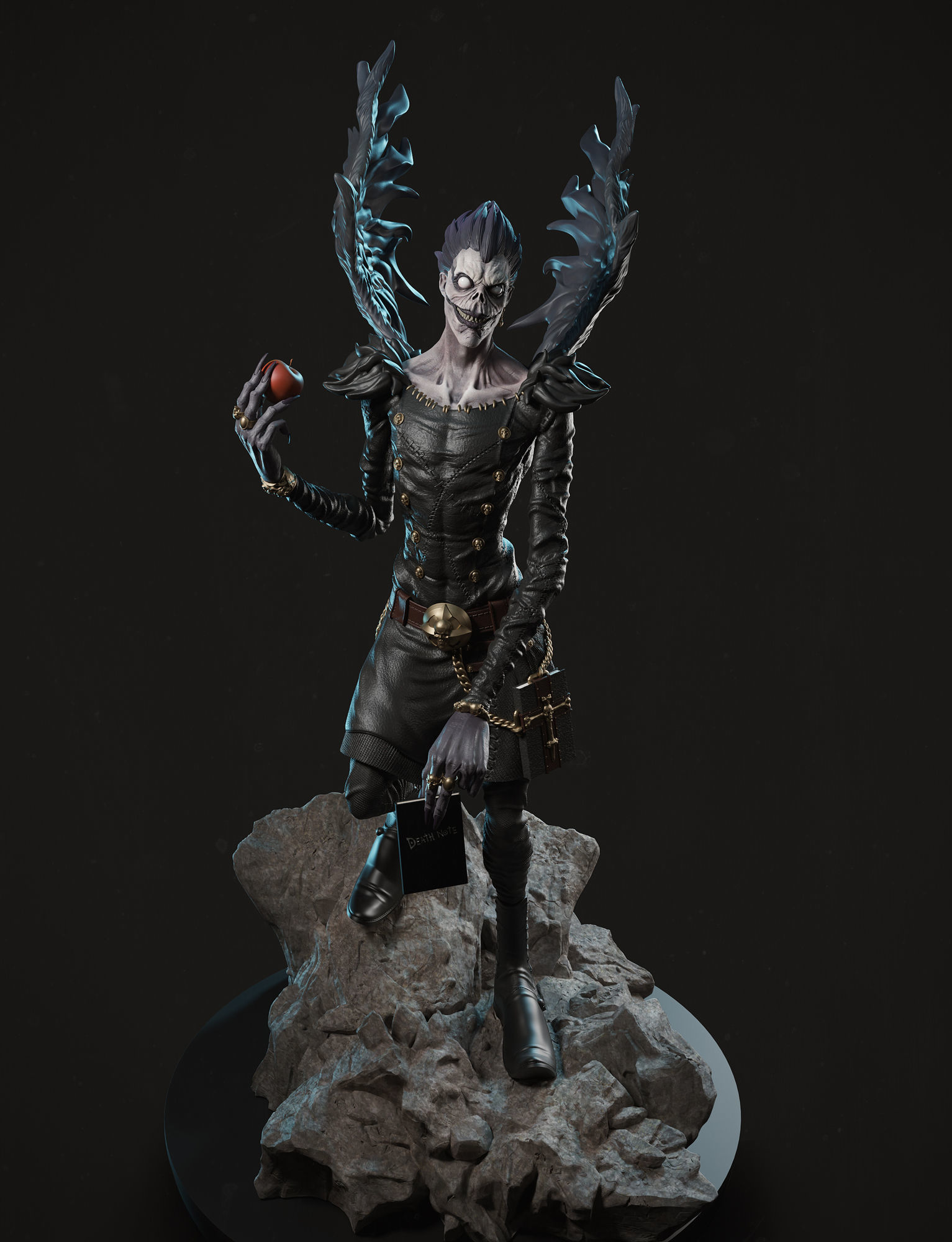 Ryuk Death Note 3D print model_1