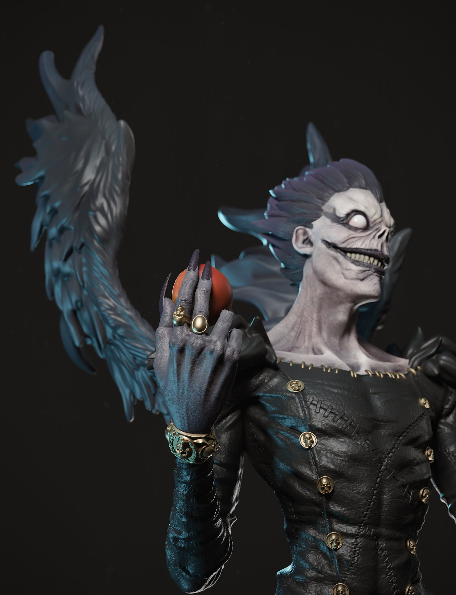 Ryuk Death Note 3D print model_4