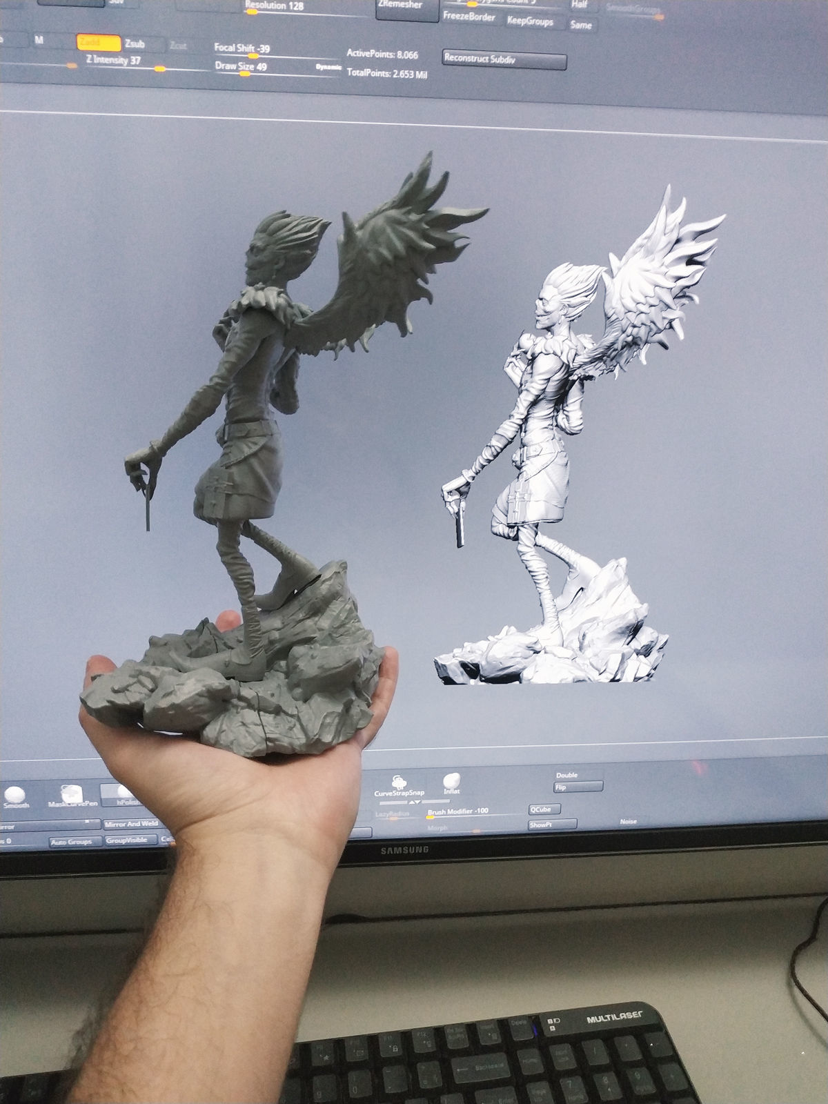 Ryuk Death Note 3D print model_21