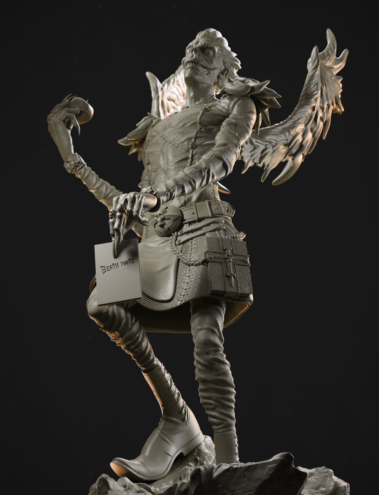 Ryuk Death Note 3D print model_9