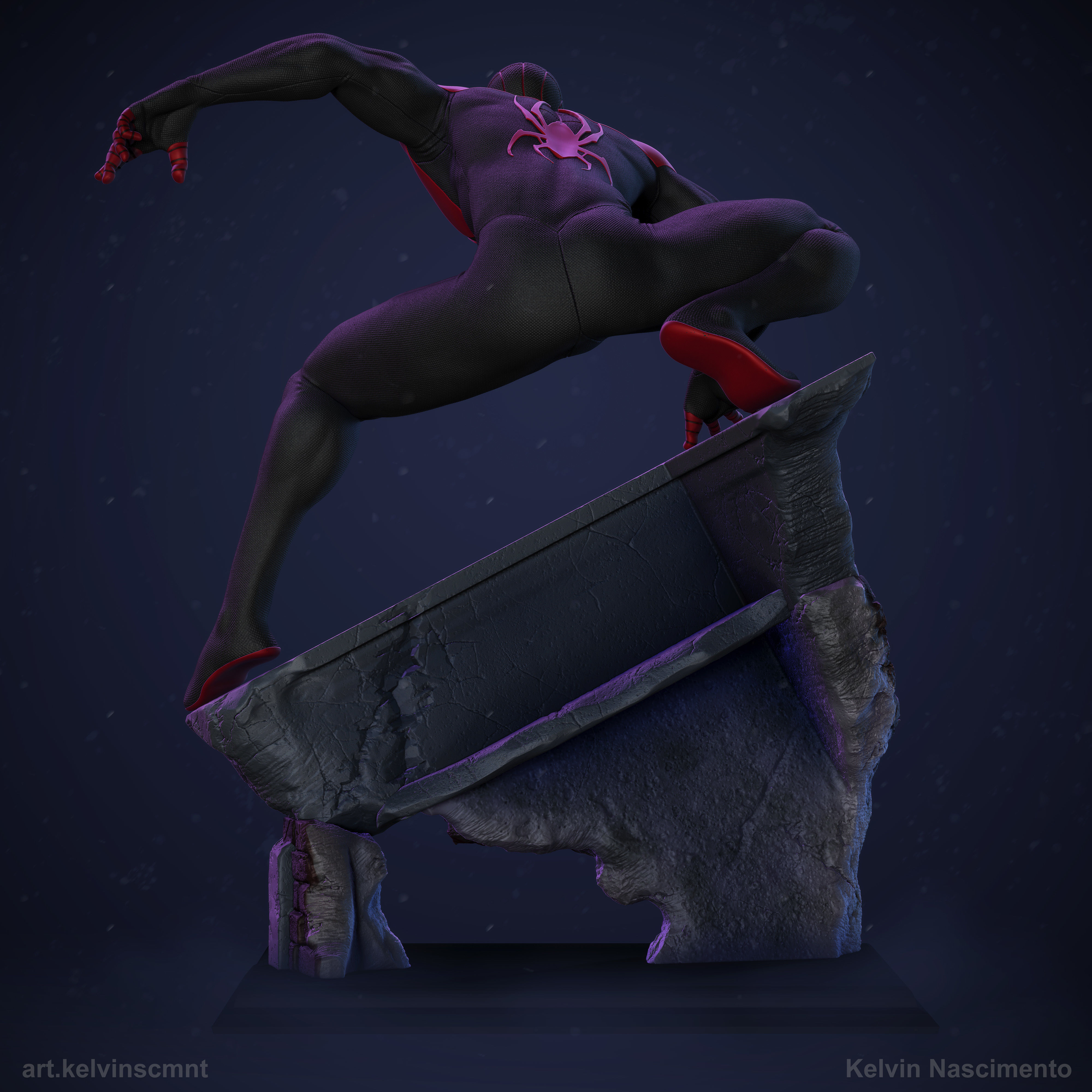 Amazing Spider Man - Miles Morales 3D print model_6