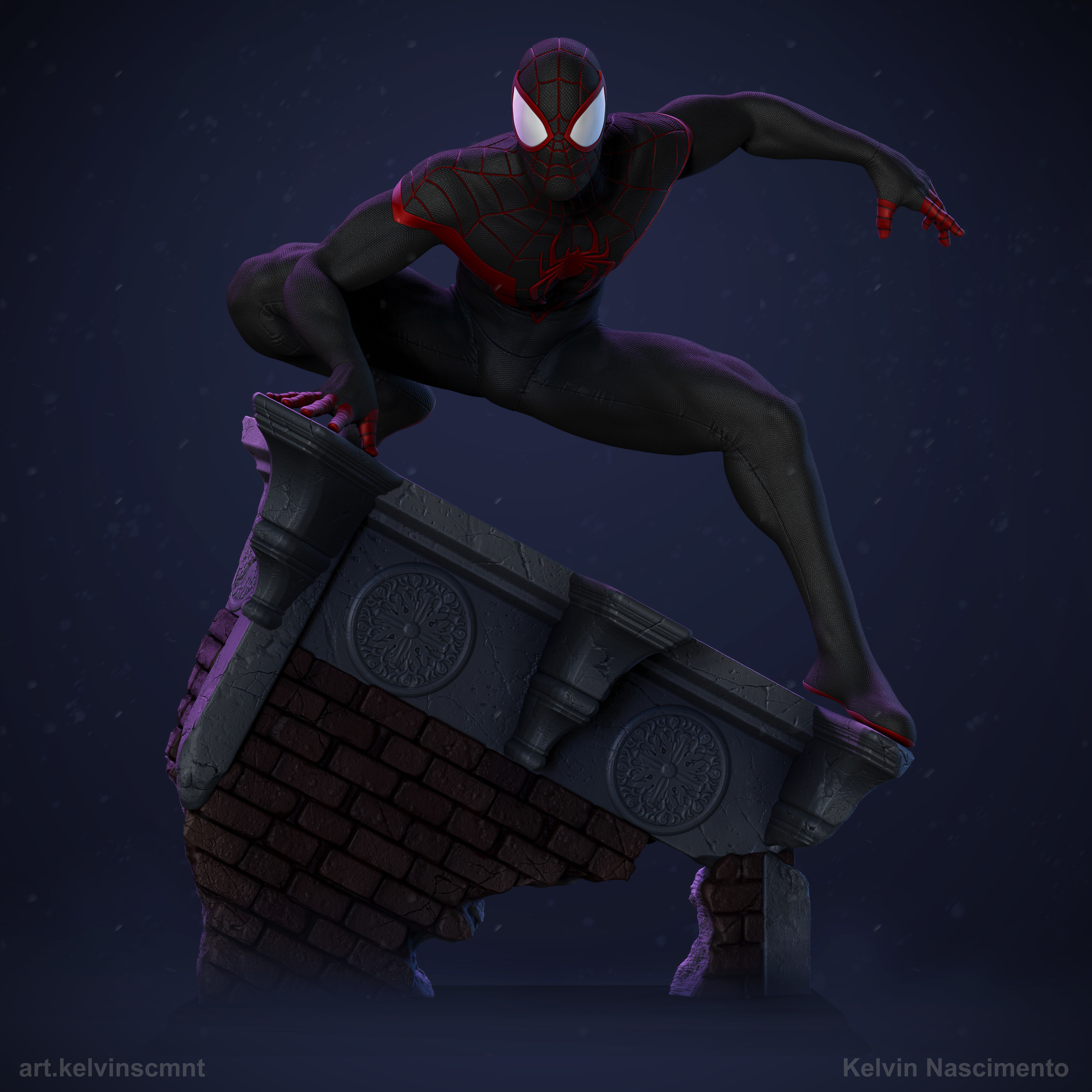 Amazing Spider Man - Miles Morales 3D print model_5
