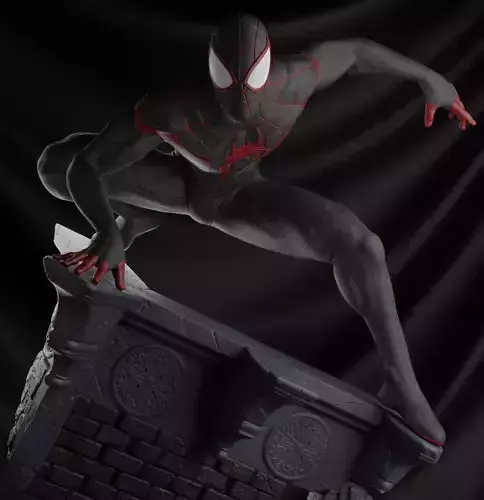 Amazing Spider Man - Miles Morales 3D print model