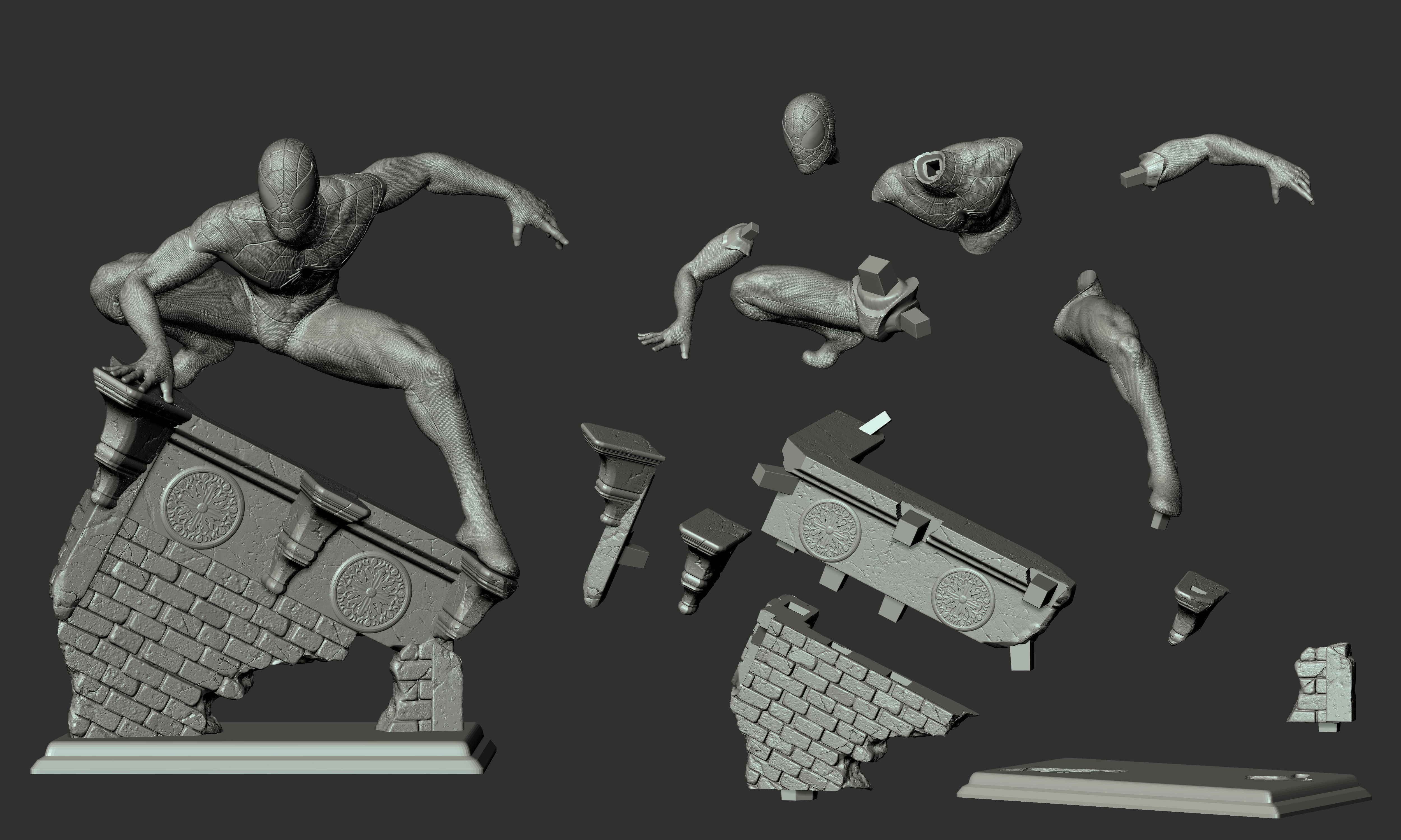 Amazing Spider Man - Miles Morales 3D print model_8