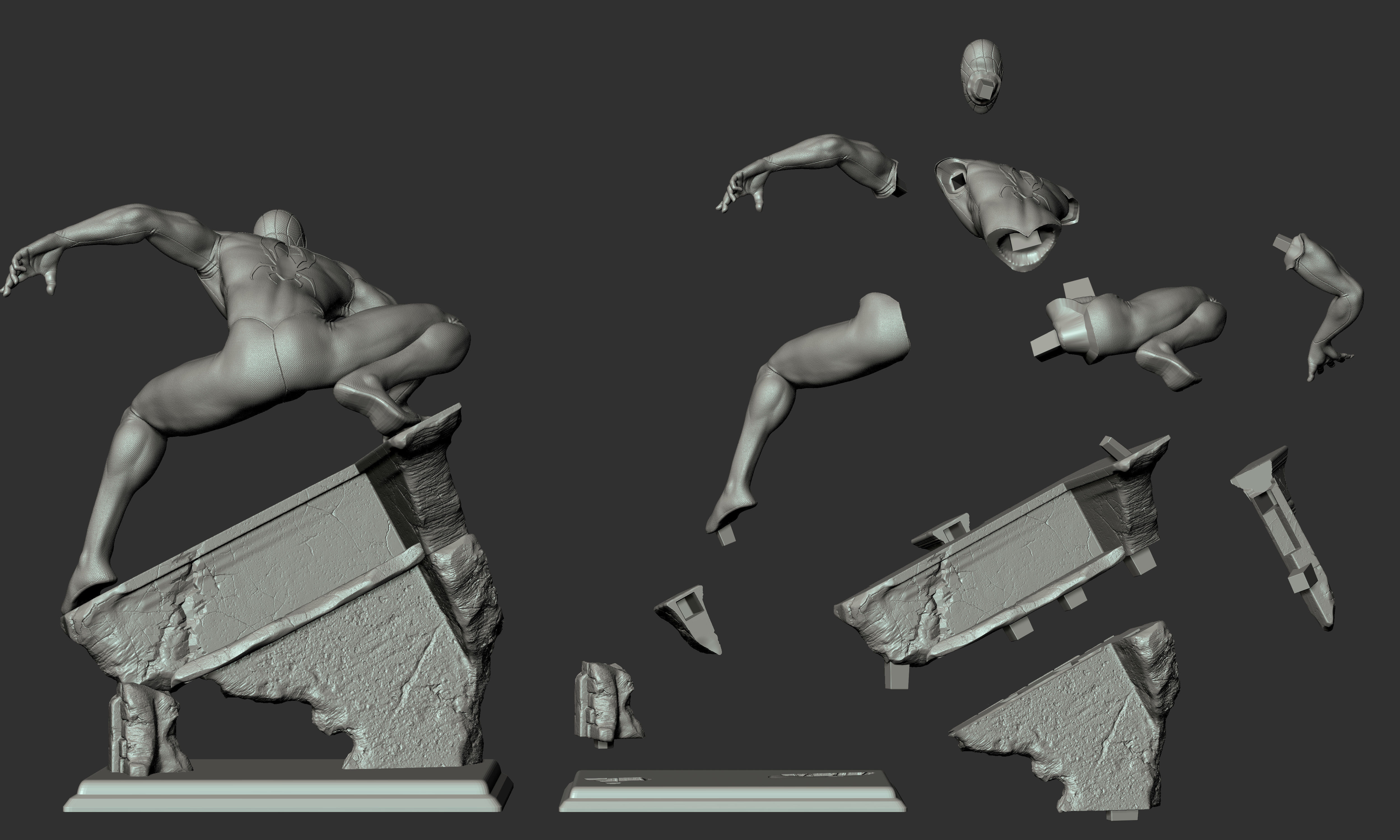 Amazing Spider Man - Miles Morales 3D print model_9