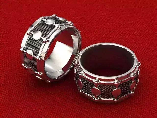 Unique snare drum ring 2
