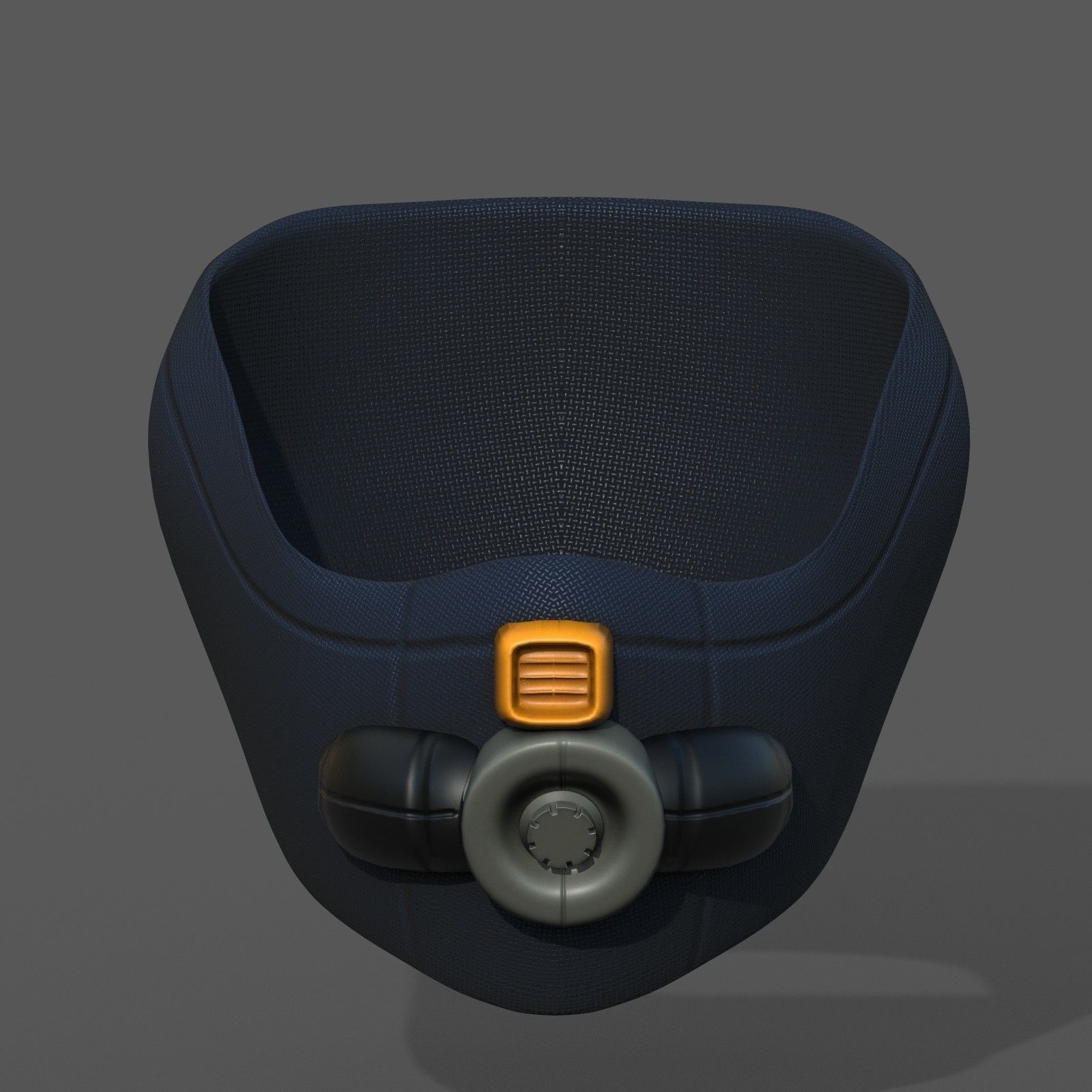 Helmet scifi military combat 3d Low-poly 3D model_7