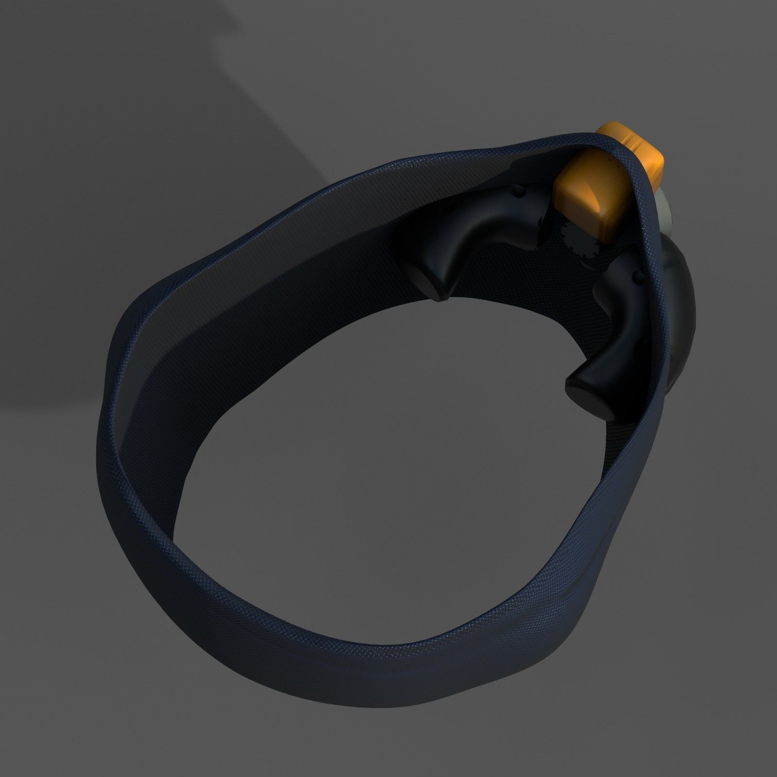 Helmet scifi military combat 3d Low-poly 3D model_5