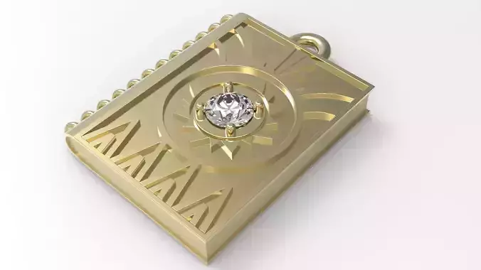 book of sun 3D print model