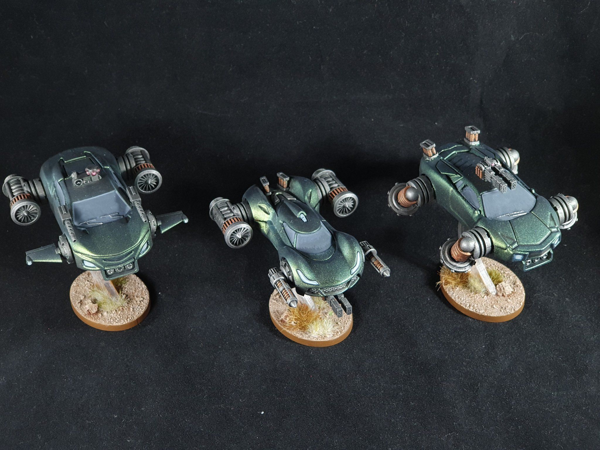 Set of engines and accessories for flying cars in Gaslands 3D print model_1