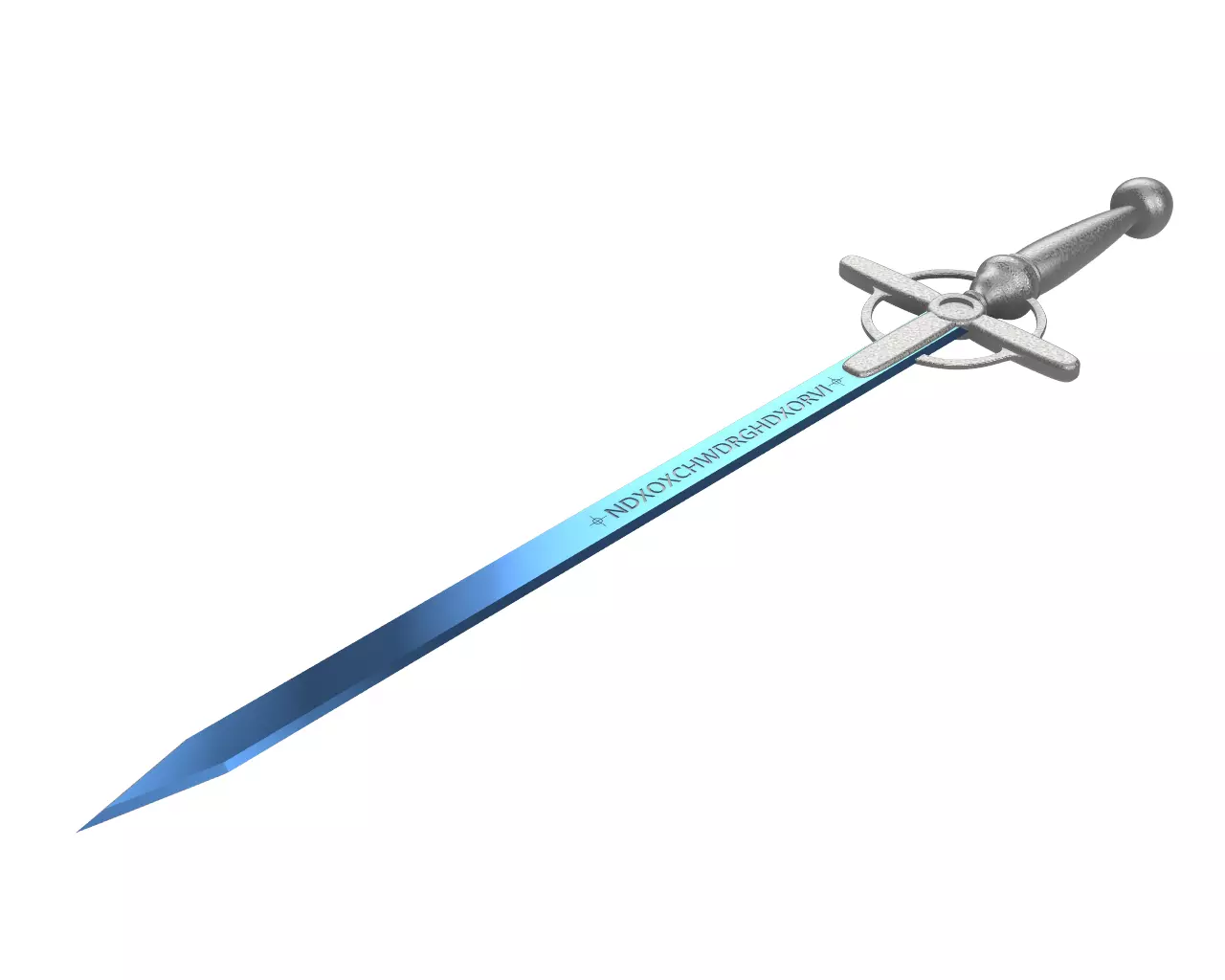 Warrior Nun Sword 3D print model