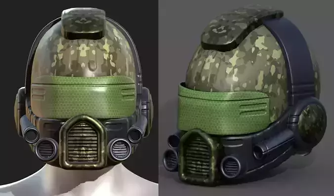 Helmet plastic mask protection pollution ball 