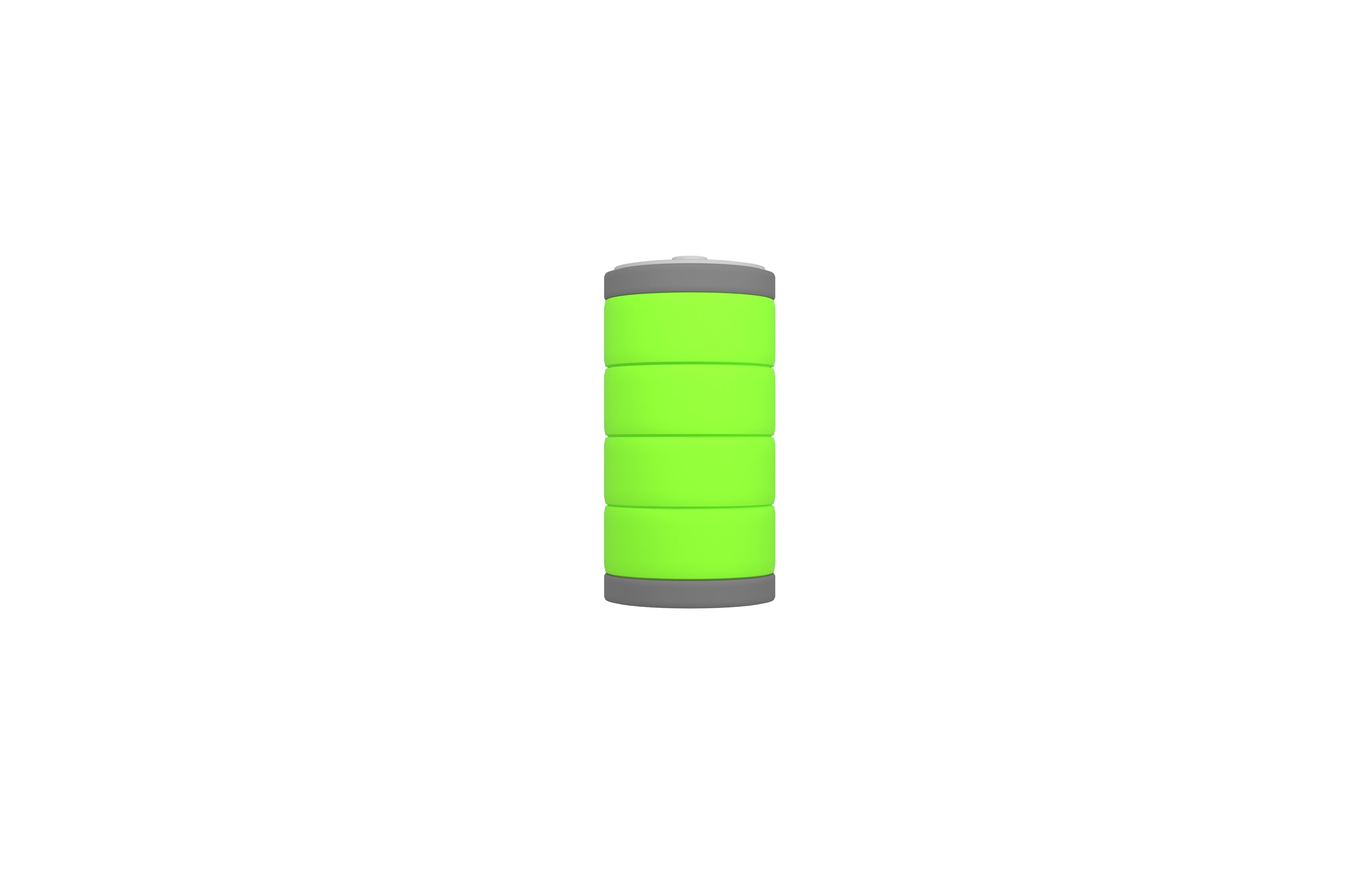 Battery Symbol v1 001 Low-poly 3D model_1