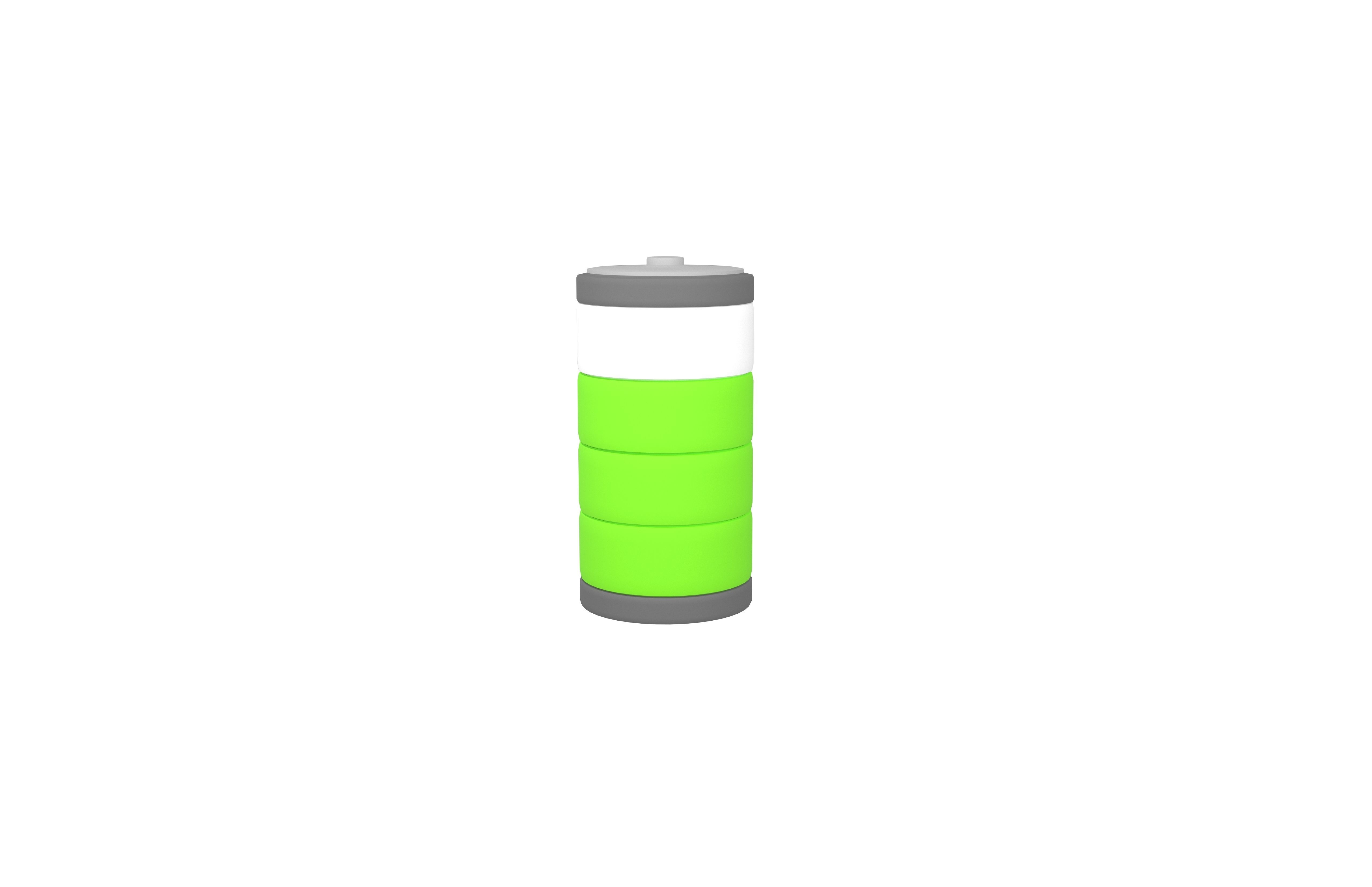 Battery Symbol v1 006 Low-poly 3D model_2