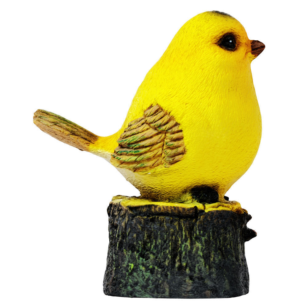 Figurine Yellow bird 01 3D model_3