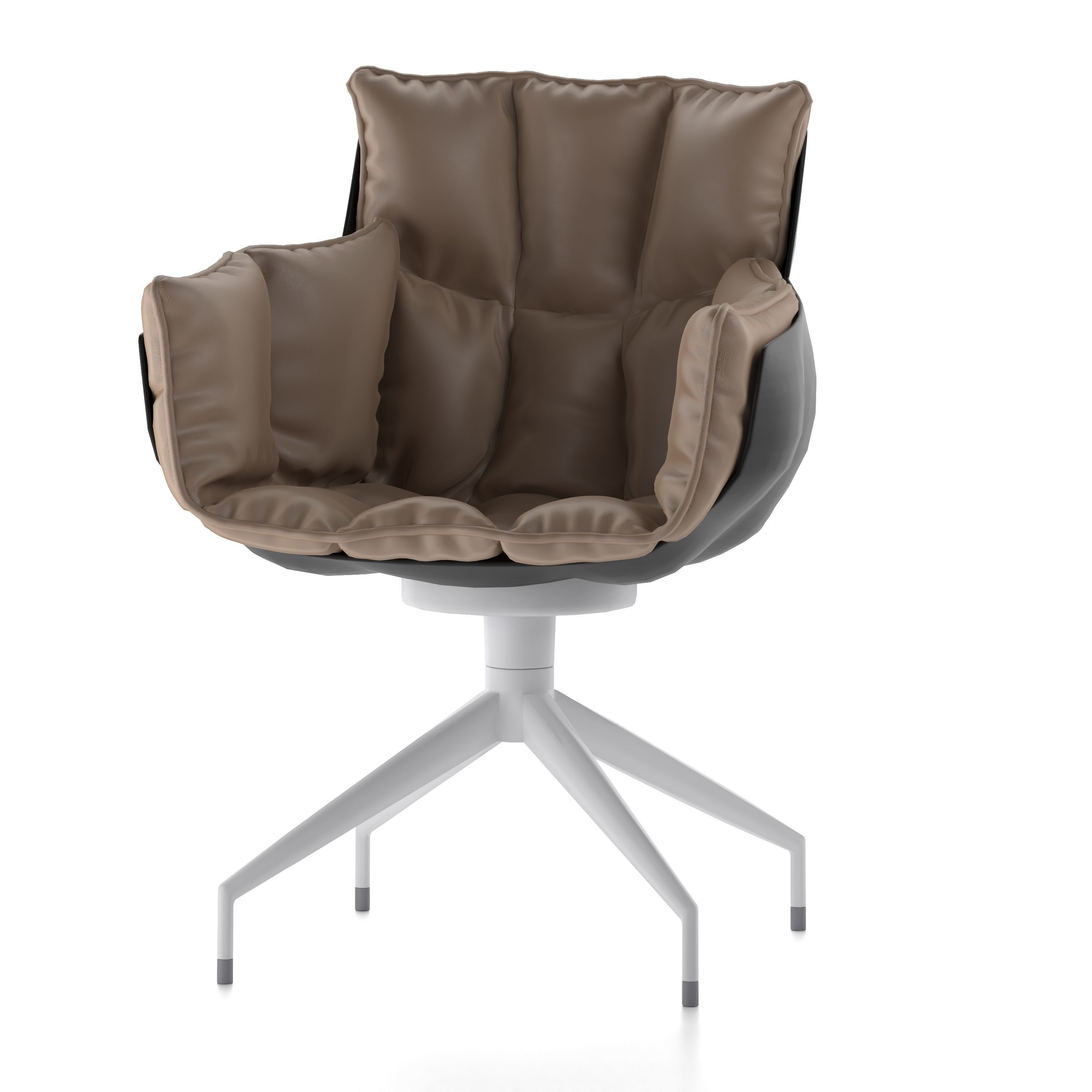B and B Italia Husk Chairs 3D model_4