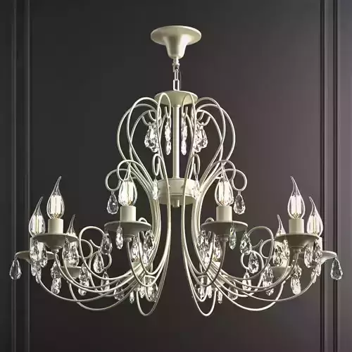 Princess Chandelier 3D model