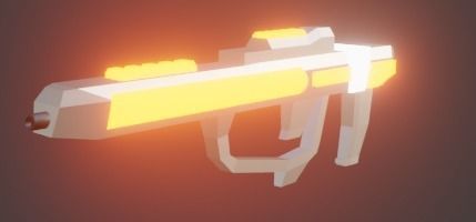 Juggernaut Gun Free low-poly 3D model_1