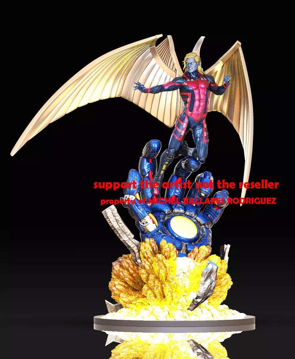 Archangel Xmen by Creative Geek MB 3D print model_0