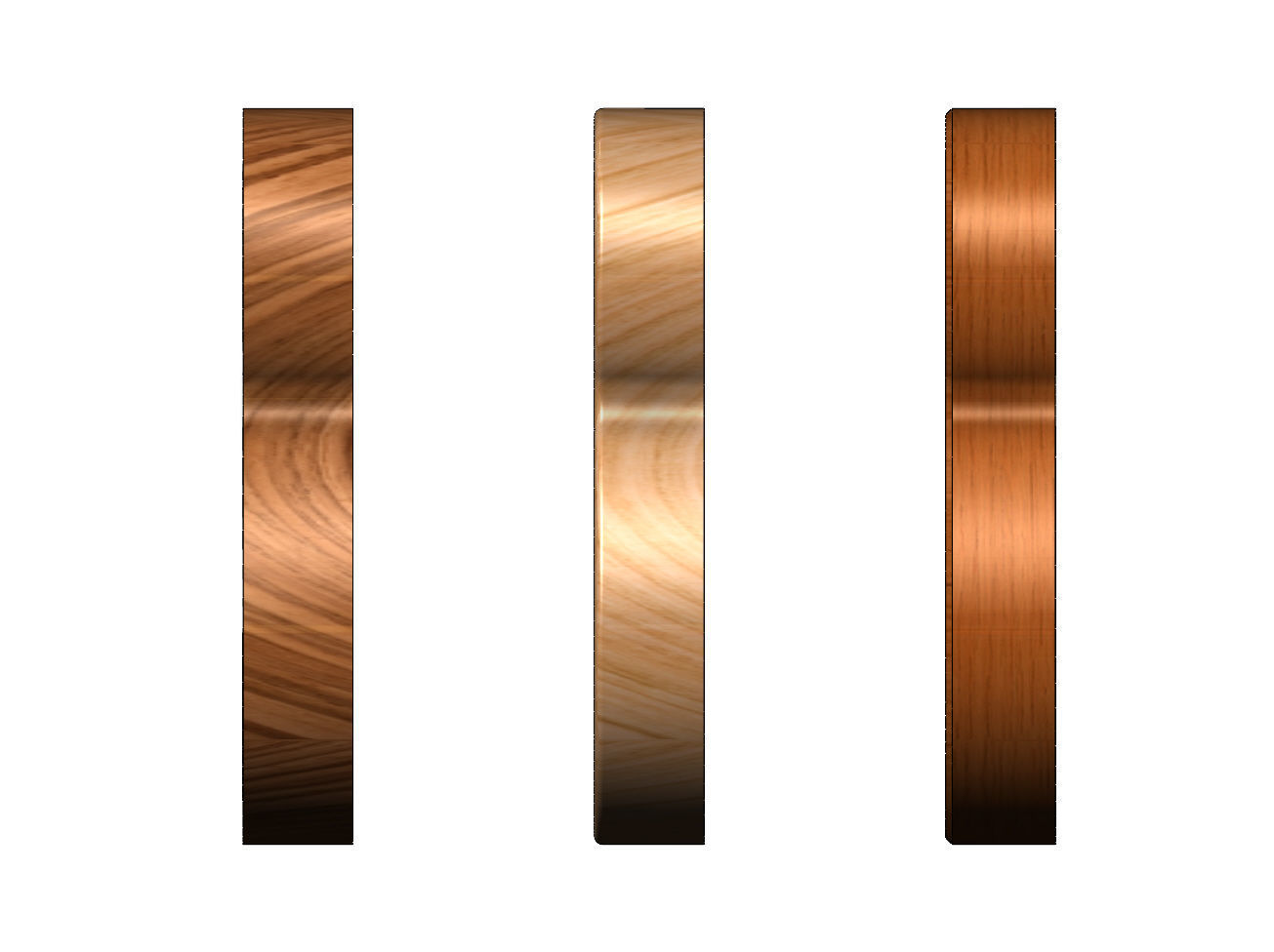 Panda wooden bowl 3D print model_4