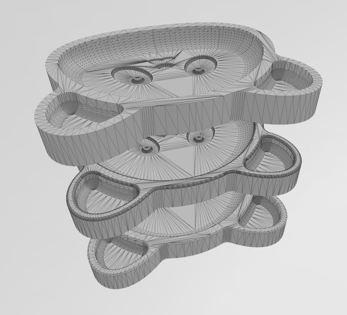 Panda wooden bowl 3D print model_11