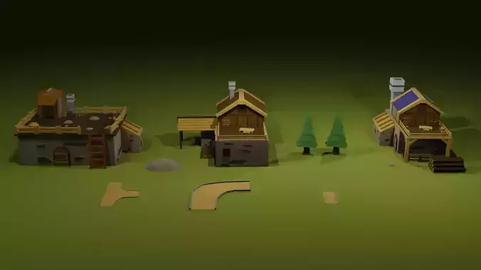 Forest houses