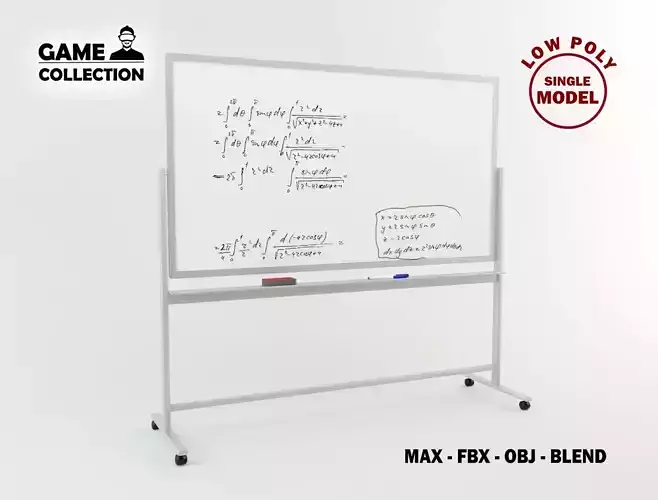 Whiteboard 2 on wheels