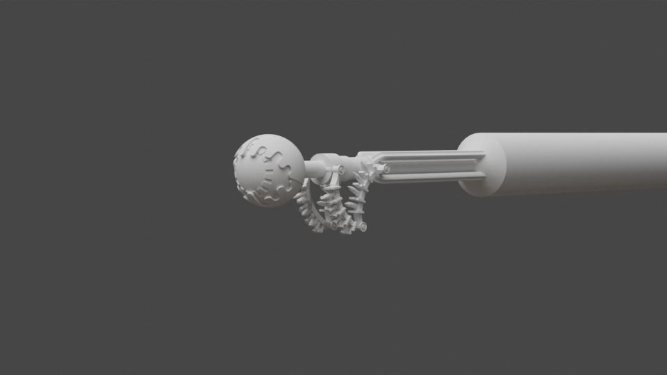 The Mandalorian - The Imperial Entrance 1-6 scale 3D print model_40