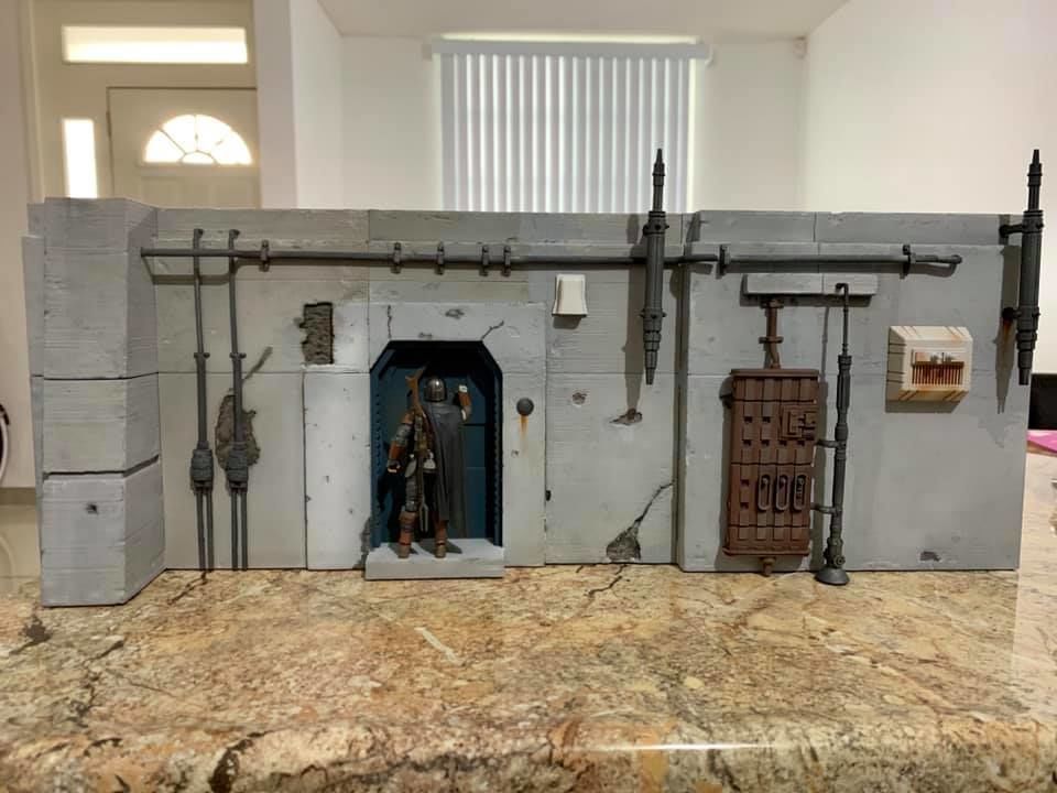 The Mandalorian - The Imperial Entrance 1-6 scale 3D print model_45