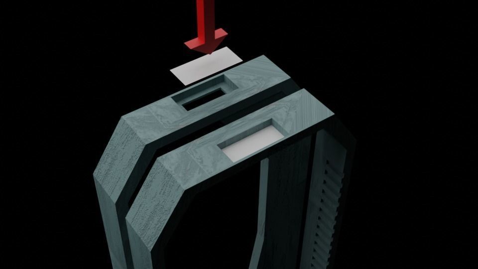 The Mandalorian - The Imperial Entrance 1-6 scale 3D print model_38