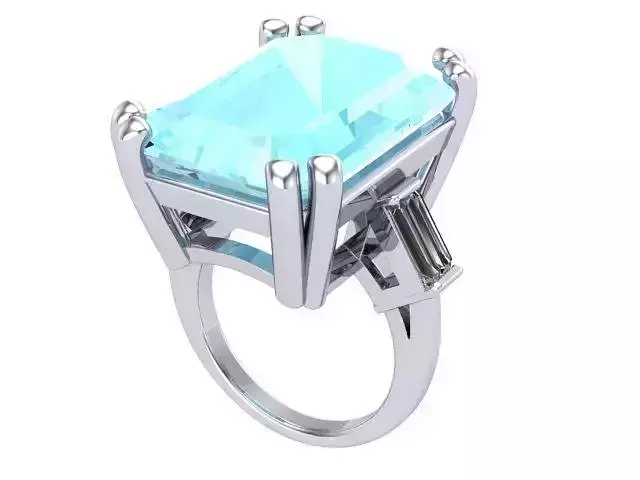 Princess Cut Baguette 1456