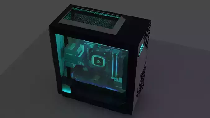 gaming cpu made by Artistry 3D