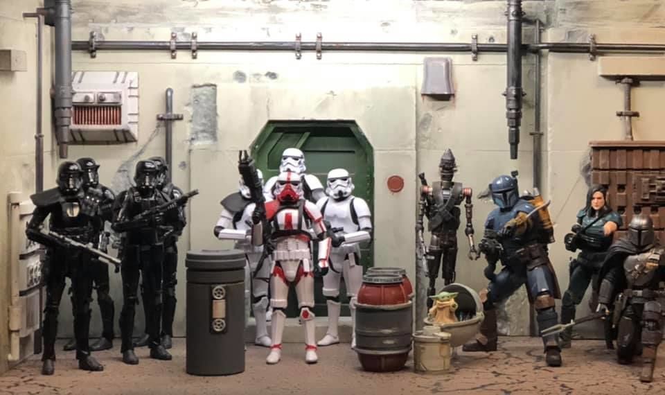 The Mandalorian - The Imperial Entrance 1-18 scale 3D print model_46