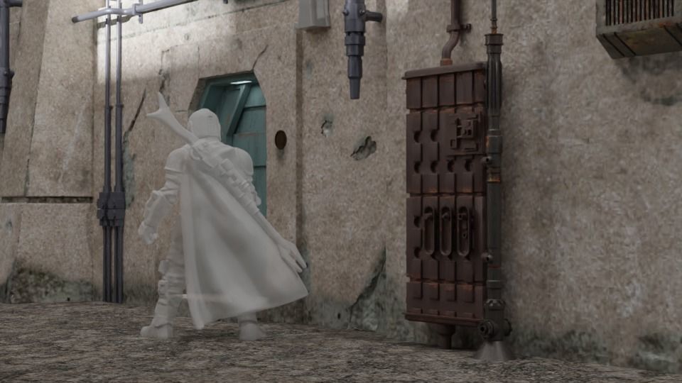 The Mandalorian - The Imperial Entrance 1-18 scale 3D print model_10