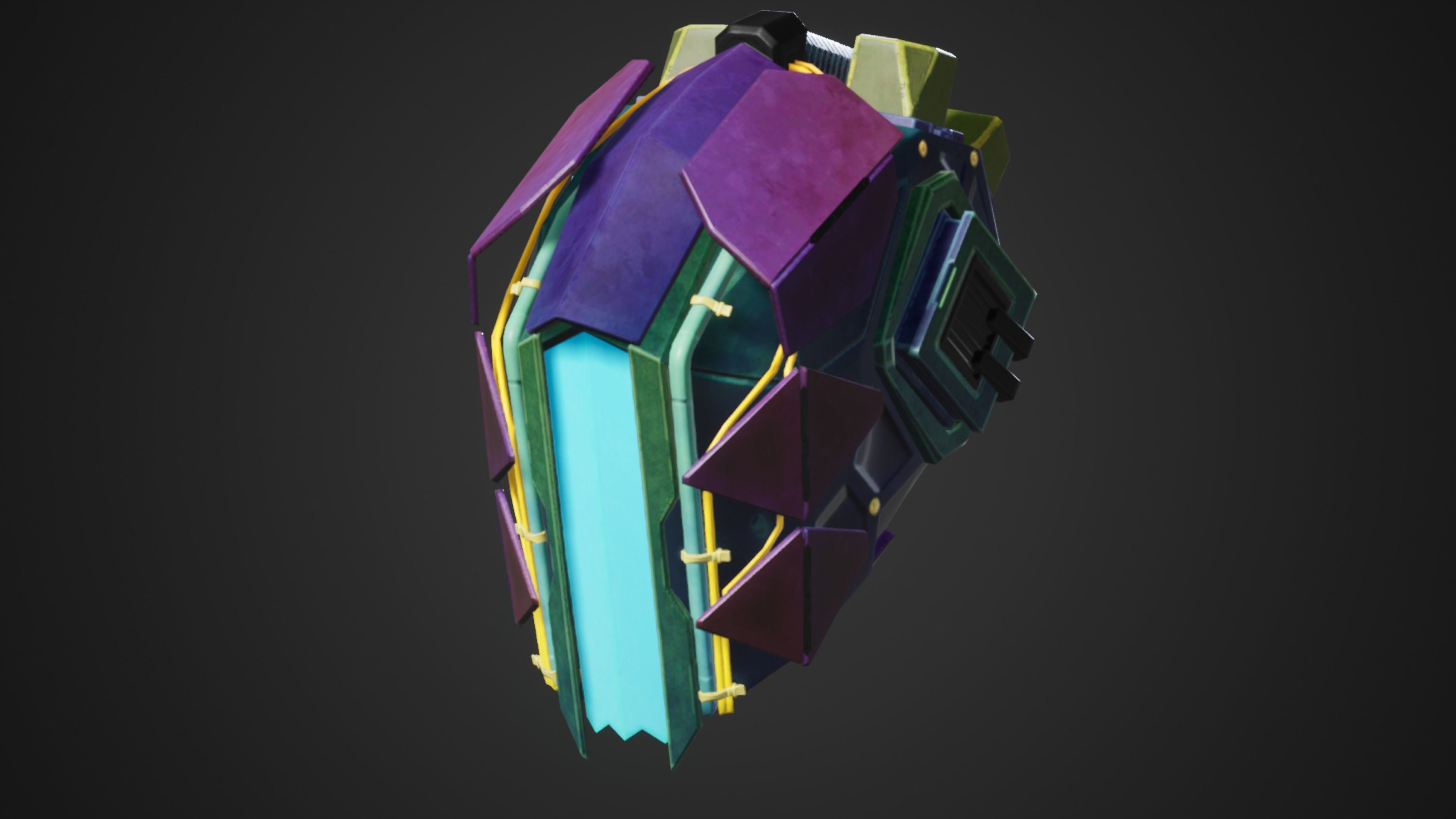 Redemption Pack Low-poly 3D model_5