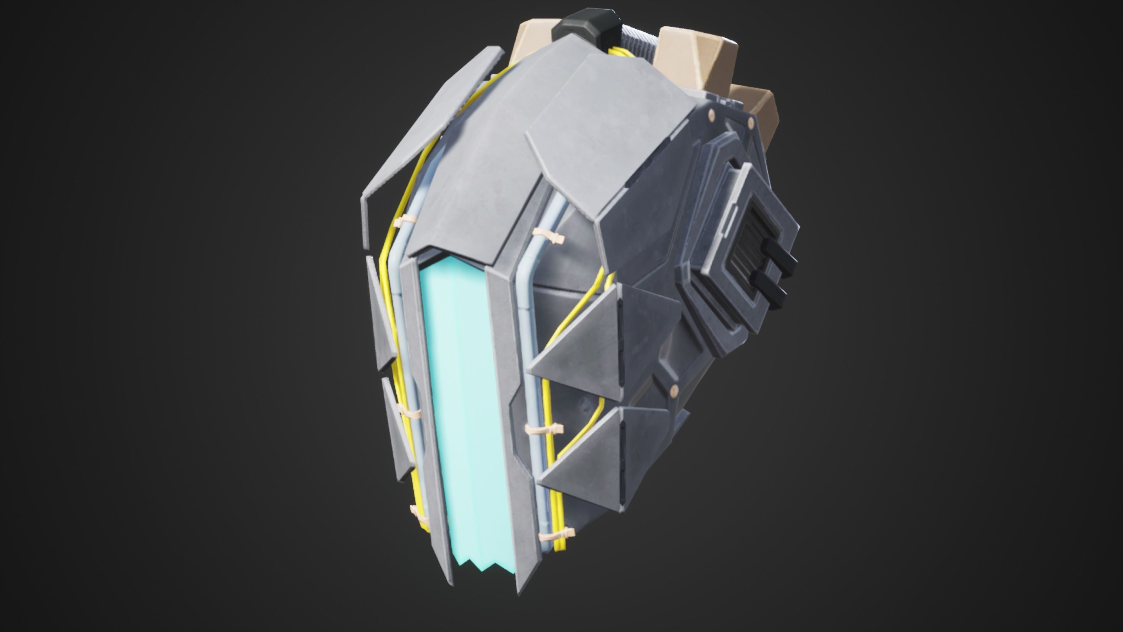 Redemption Pack Low-poly 3D model_4