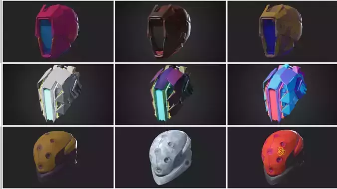 Redemption Pack Low-poly 3D model